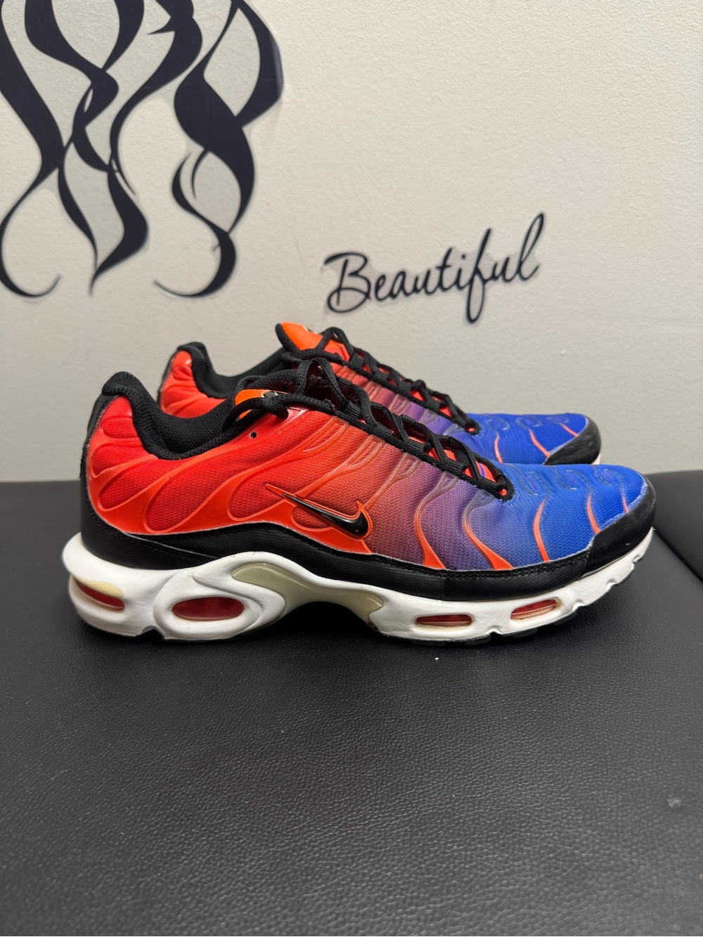 Nike Air Max Plus TN Multicolor Red Blue Men’s Sneakers Size 11 US Tuned Air